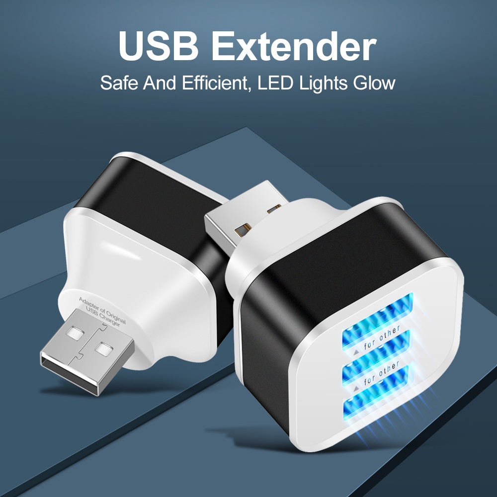 Laptop Electronics Accessories - Adaptador de slots USB de 3