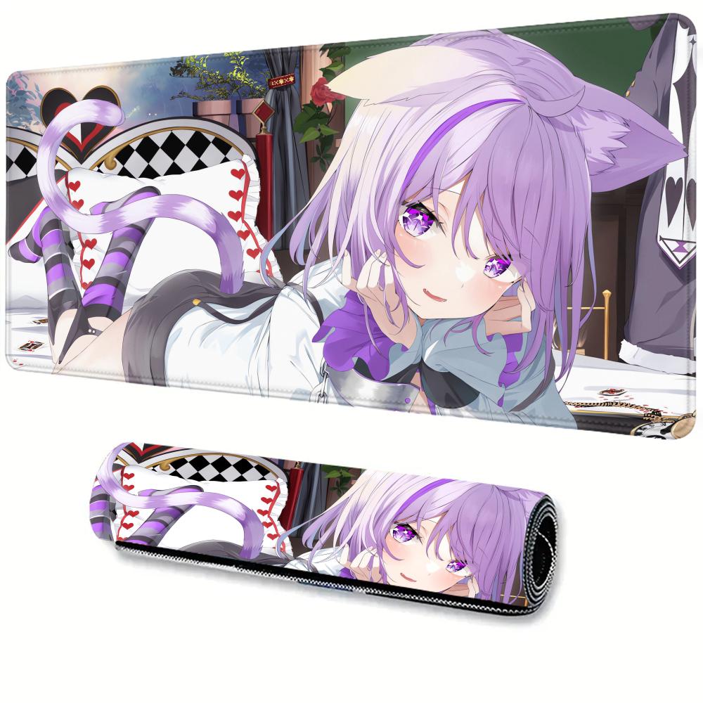 Laptop Accessories Girls - Mouse pad anime menina estendido tapete