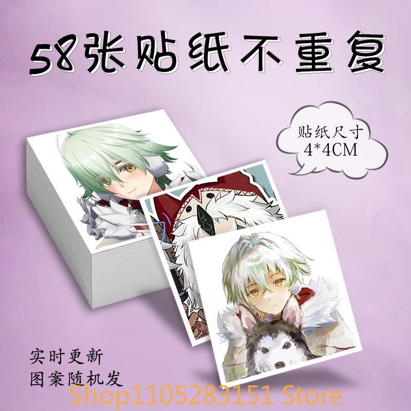 Laptop Original Accessories - Adesivos de Cosplay de Alyosha de