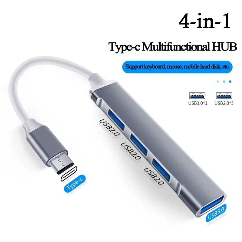 Laptop Accessories Macbook - Hub USB 3.0 com 4 portas,