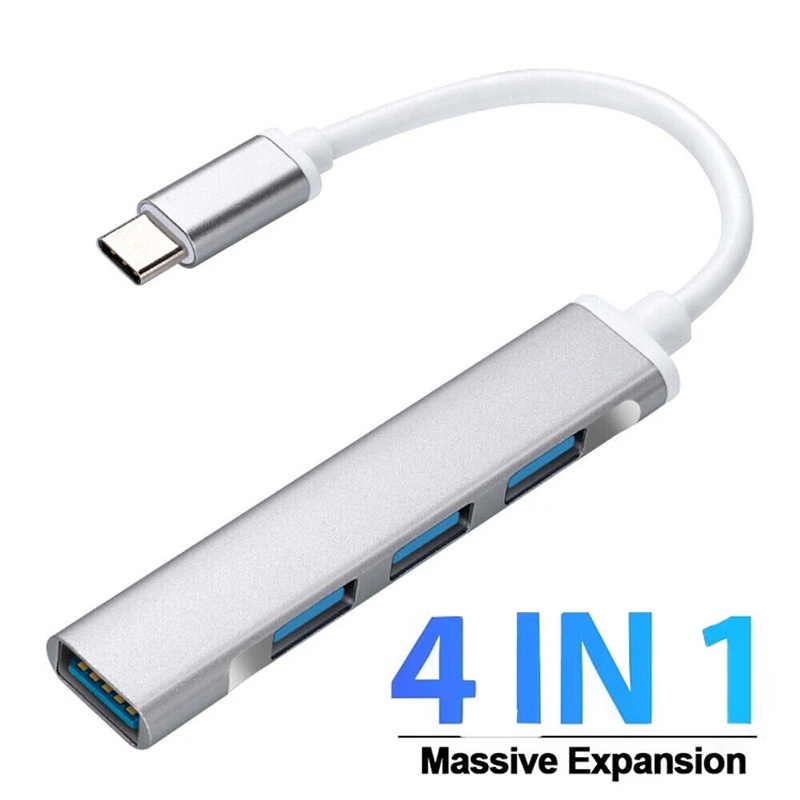 Laptop Accessories Macbook - Hub Extensor Tipo-C 4 em 1,