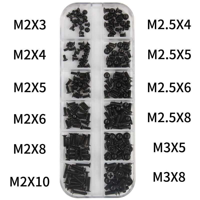 Laptop Electronics Accessories - Conjunto de parafusos m2 m2.5 m3,