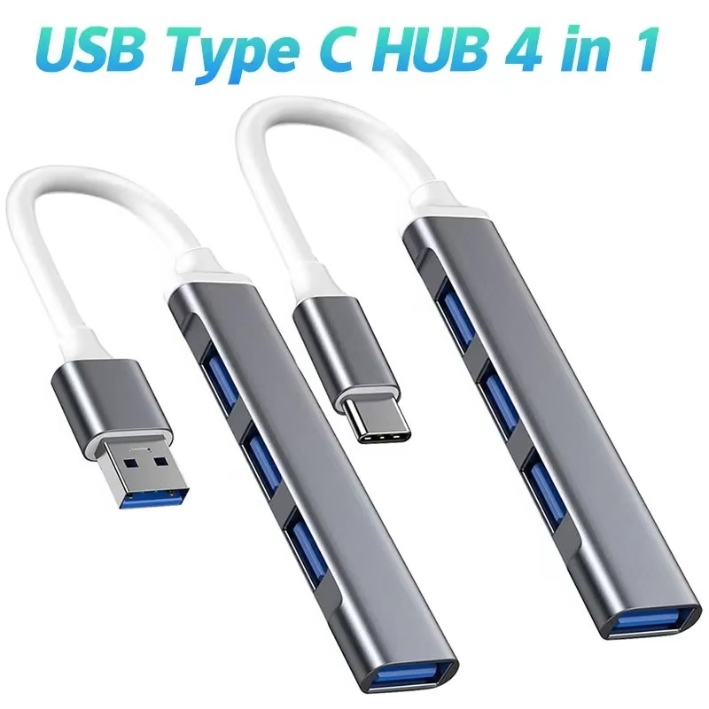 Laptop Accessories Macbook - Hub USB 3.0 de 4 Portas,