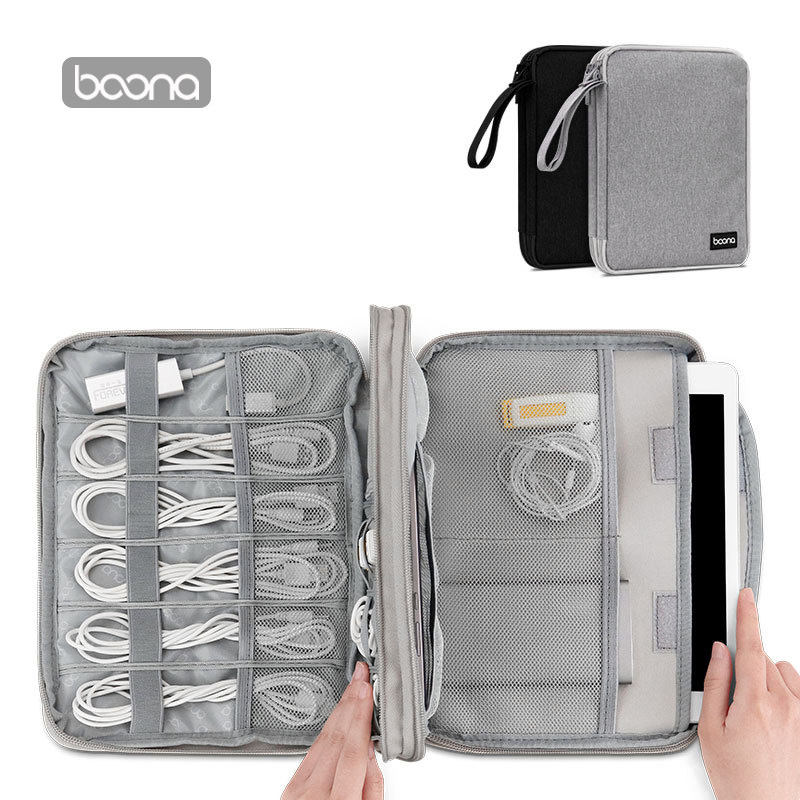 Laptop Electronics Accessories - Bolsa organizadora portátil para guardar cabos