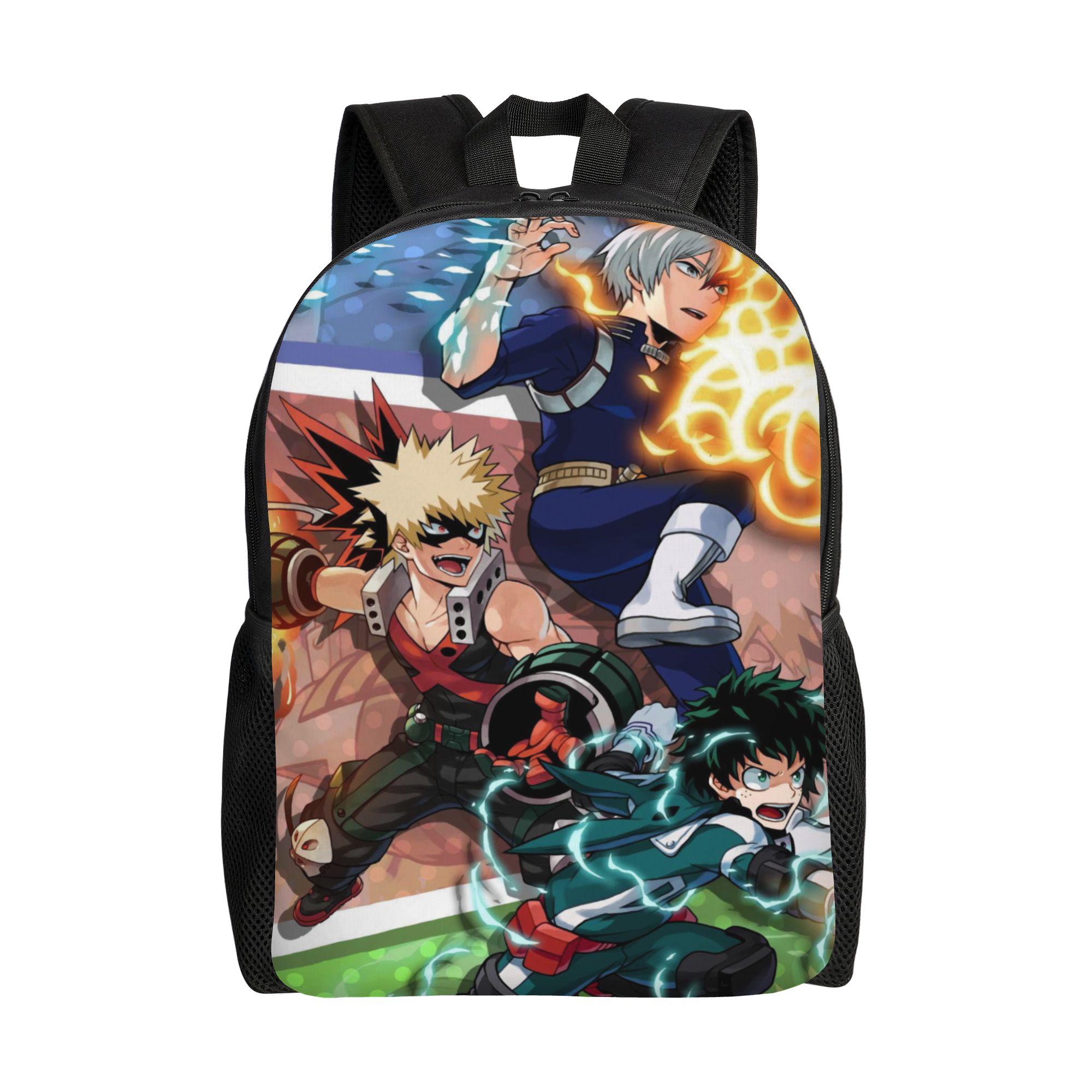 Laptop Accessories 3D Print - Mochila 3D My H-Heros Academias com