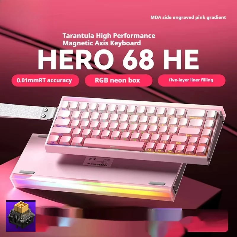 Teclado magnético lâmpada rgb  - Laptop Electronics Accessories avaliação e preço