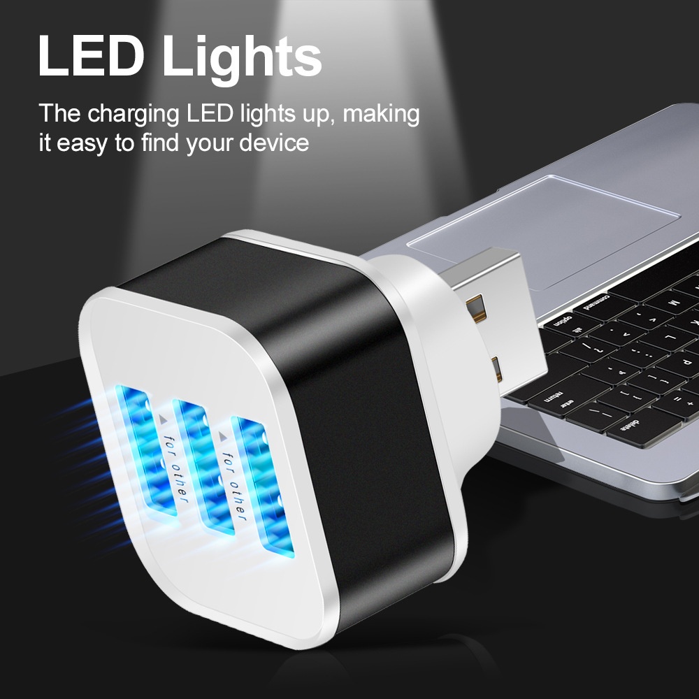 Adaptador de slots USB de 3 po - Laptop Electronics Accessories avaliação e preço