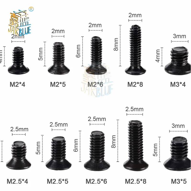 M2 m3 conjunto de parafusos km - Laptop Electronics Accessories avaliação e preço