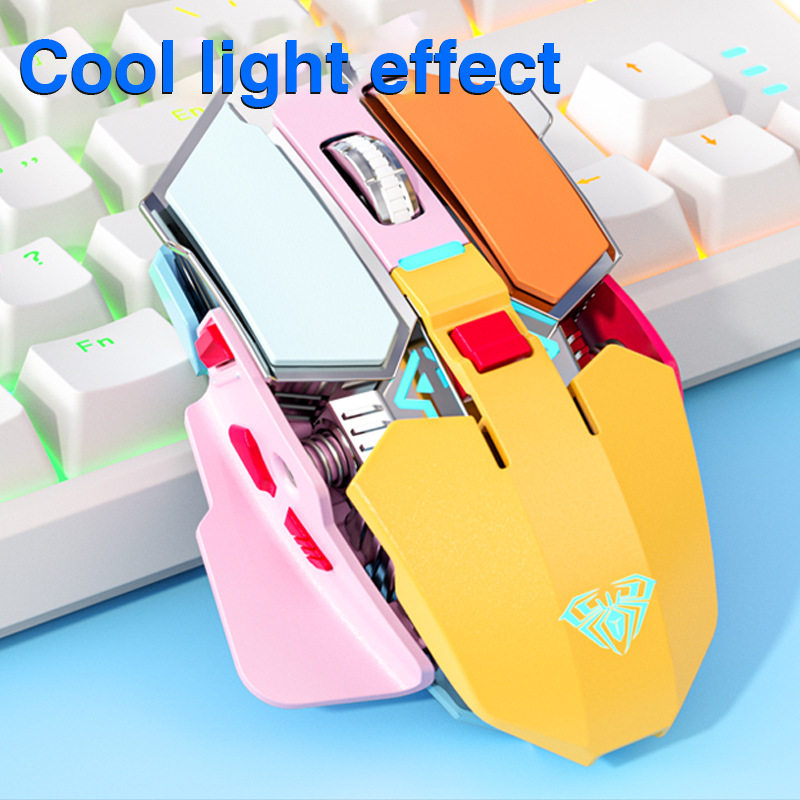 Mouse Gamer Sem Fio Recarregáv - Laptop Electronics Accessories avaliação e preço