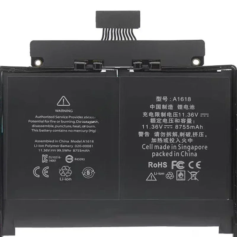 Bateria para laptop SWZY A1618 - Laptop Accessories Macbook avaliação e preço