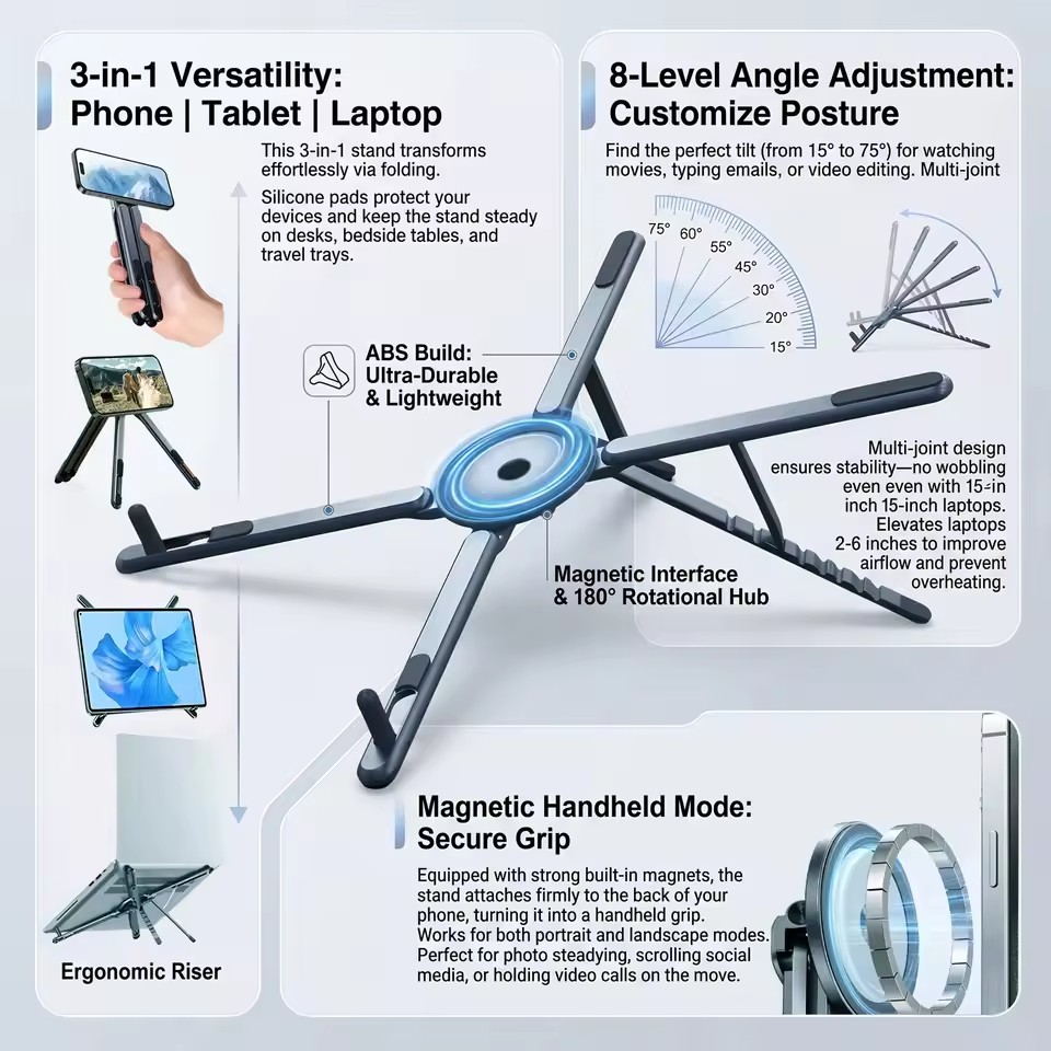 Suporte Magnético Portátil par - Laptop Related Accessories avaliação e preço