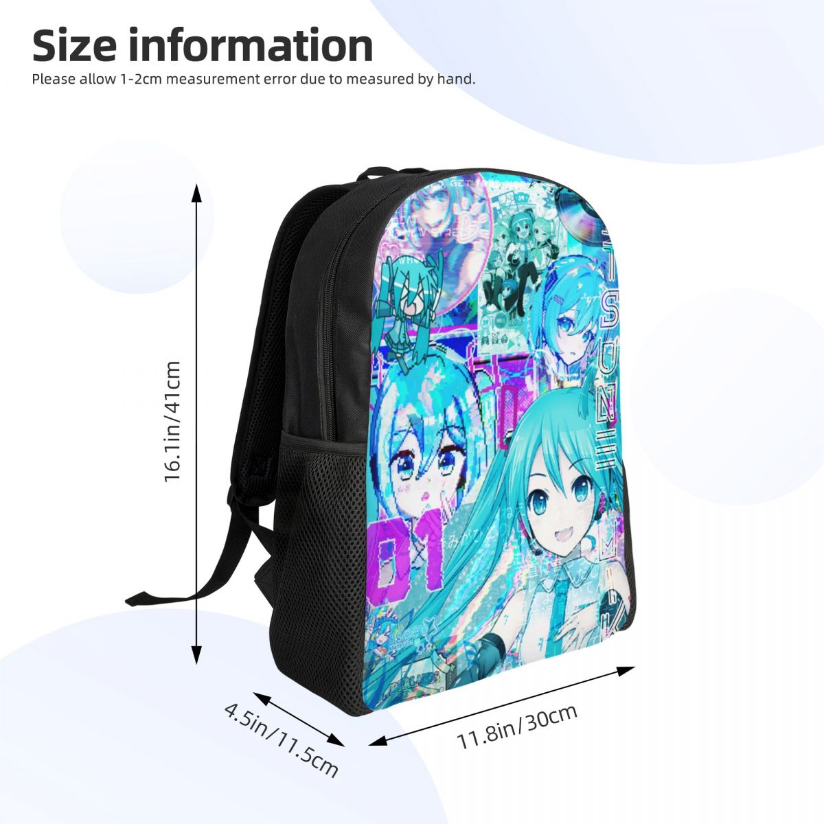 Mochila 3D Print H-Hatsuned M- - Laptop Accessories 3D Print avaliação e preço