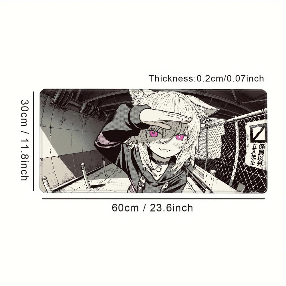 Mouse pad anime menina estendi - Laptop Accessories Girls avaliação e preço