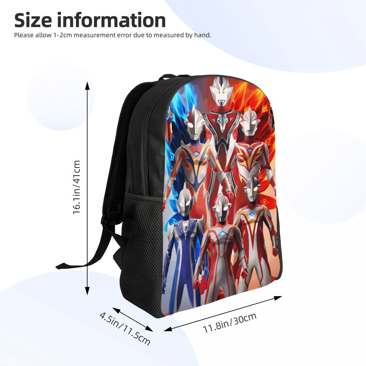 Mochila 3D Print Cartoon U-Ult - Laptop Accessories 3D Print avaliação e preço