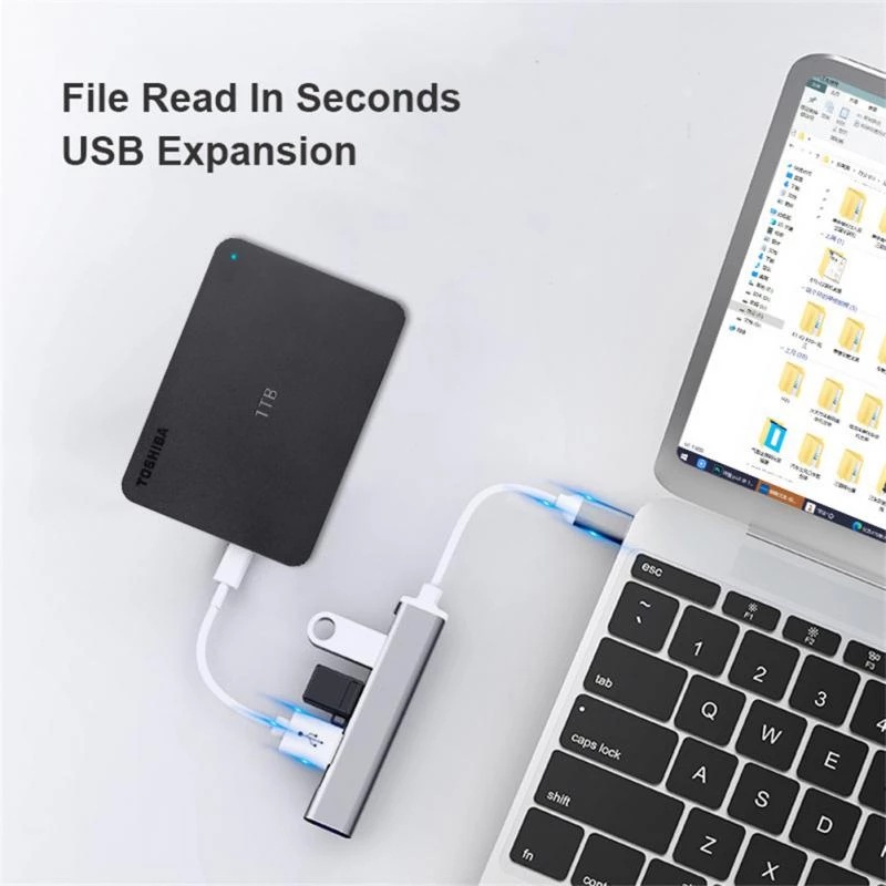 Hub Extensor Tipo-C 4 em 1, Hu - Laptop Accessories Macbook avaliação e preço