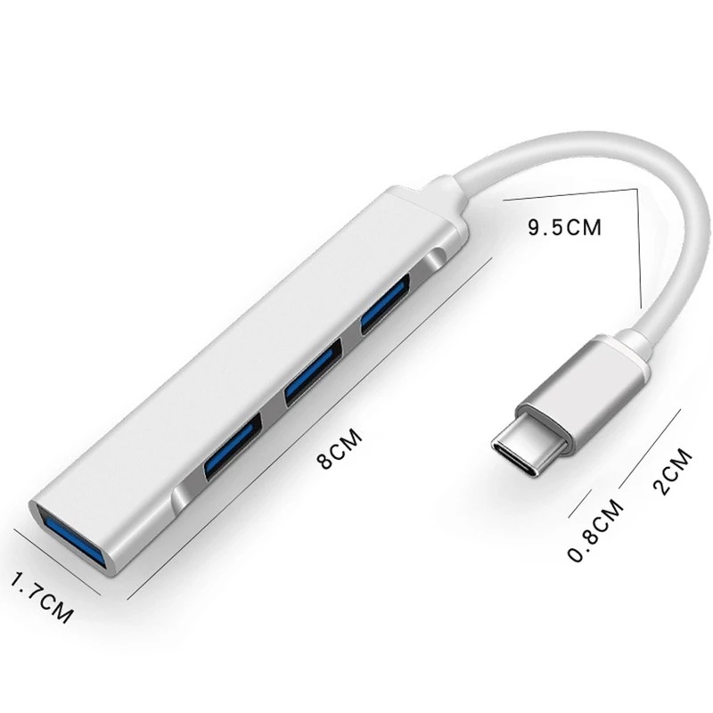Hub Extensor Tipo-C 4 em 1, Hu - Laptop Accessories Macbook avaliação e preço