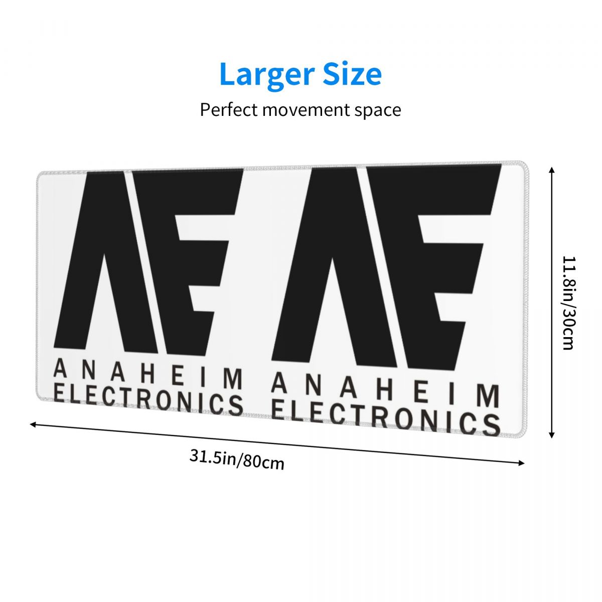 Mouse Pad Grande Anaheim Elect - Laptop Electronics Accessories avaliação e preço