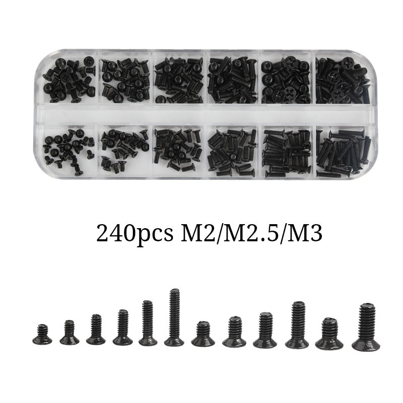 Conjunto de parafusos m2 m2.5  - Laptop Electronics Accessories avaliação e preço