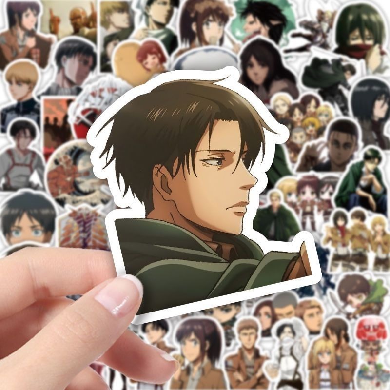 60 Adesivos de Anime Attack on - Laptop Related Accessories avaliação e preço