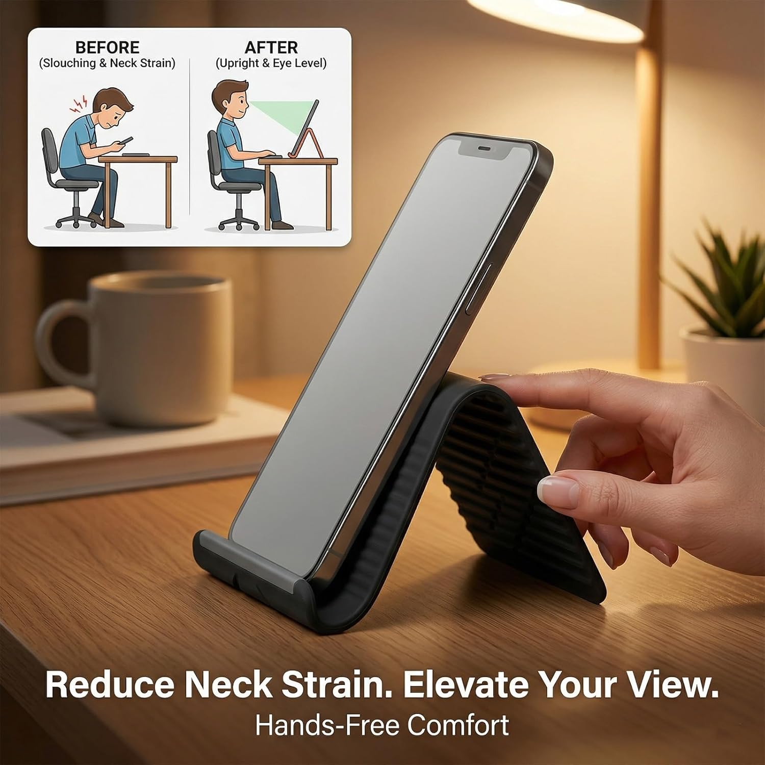 Suporte de Telefone de Silicon - Laptop Related Accessories avaliação e preço