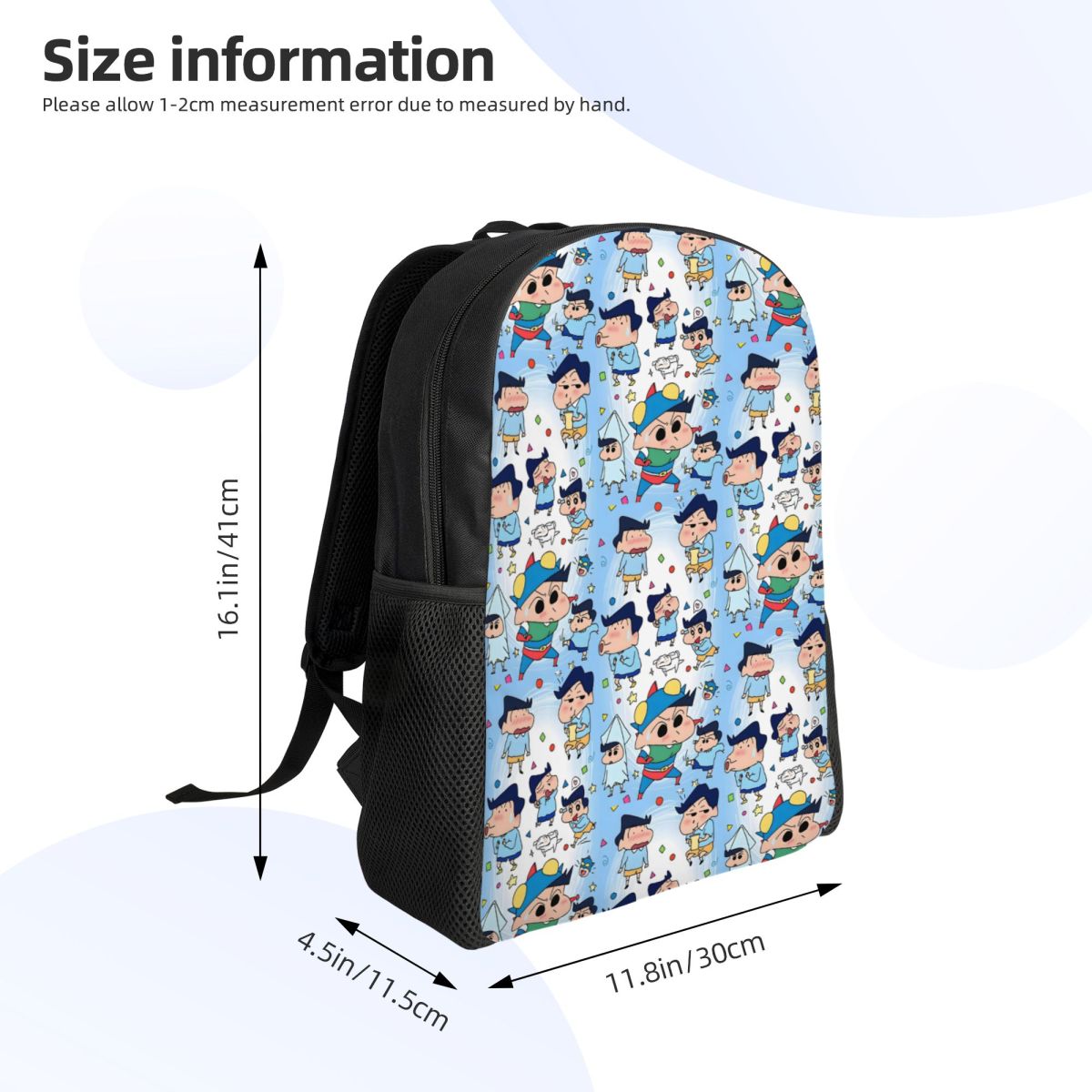 Mochilas 3D C-Crayones Shin-ch - Laptop Accessories 3D Print avaliação e preço