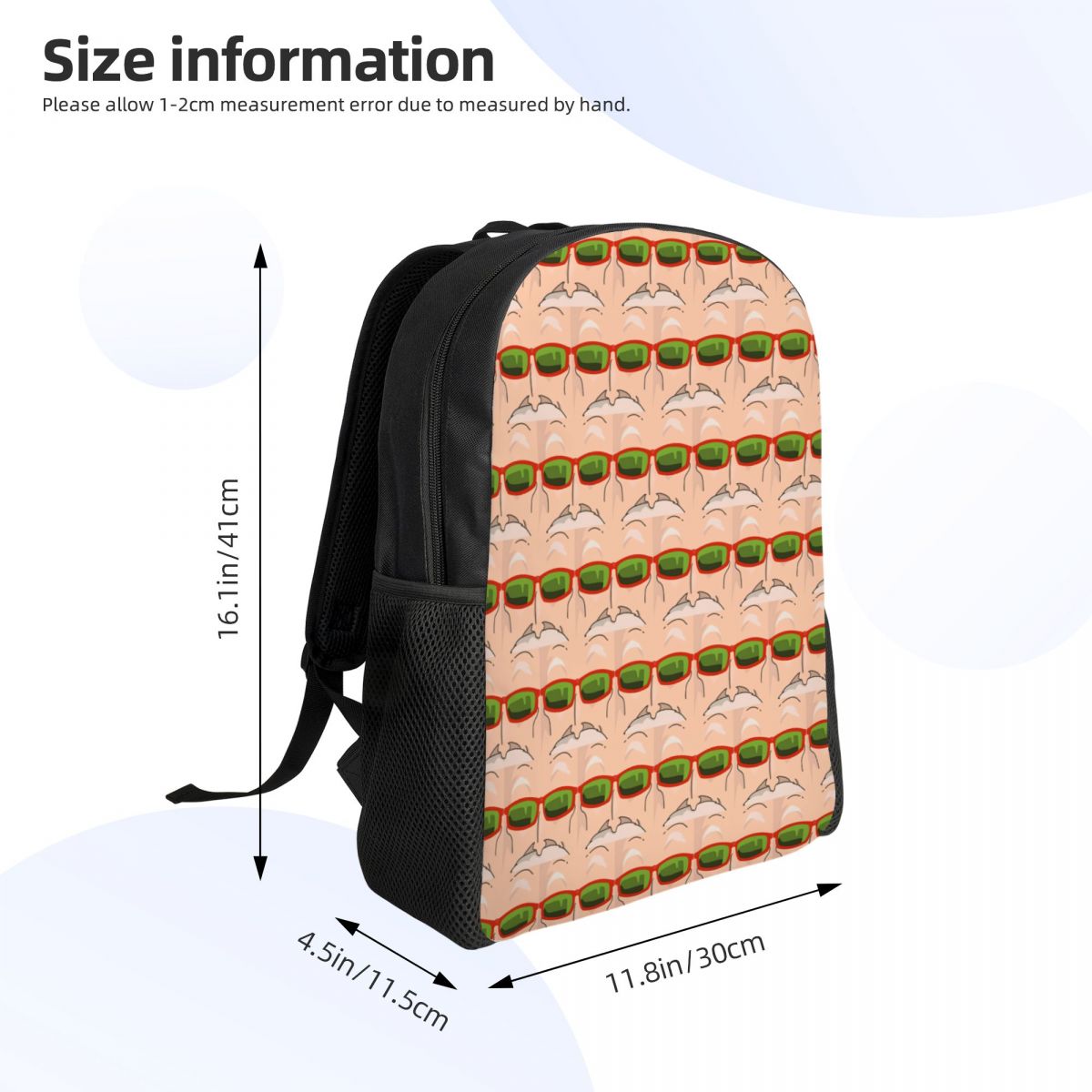 Mochila com estampa de rosto M - Laptop Accessories 3D Print avaliação e preço