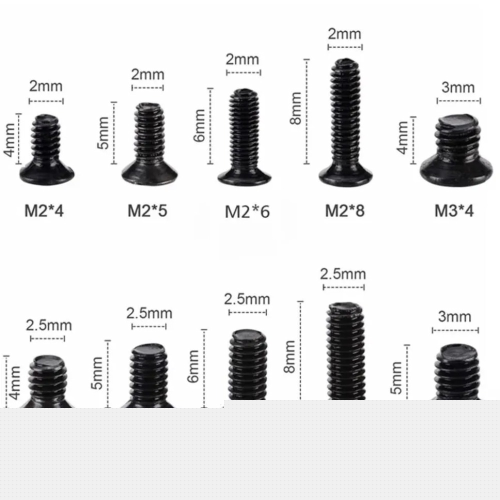 Conjunto de Parafusos M2 M3 KM - Laptop Electronics Accessories avaliação e preço