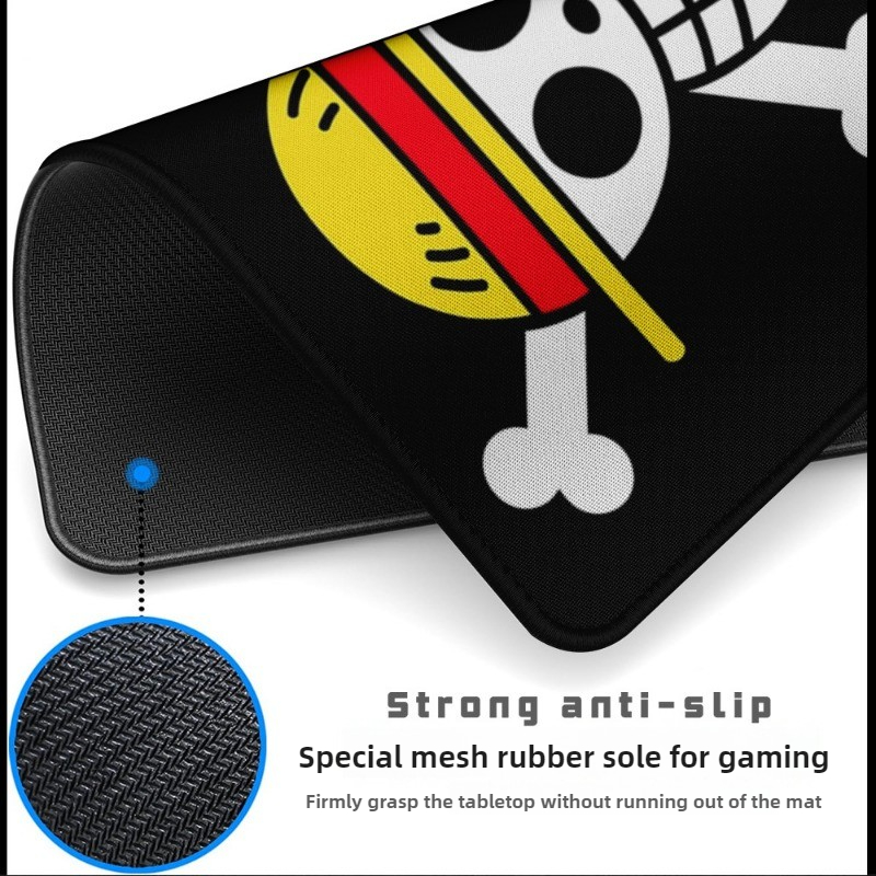 Mouse pad de caveira luffy, pe - Laptop Related Accessories avaliação e preço