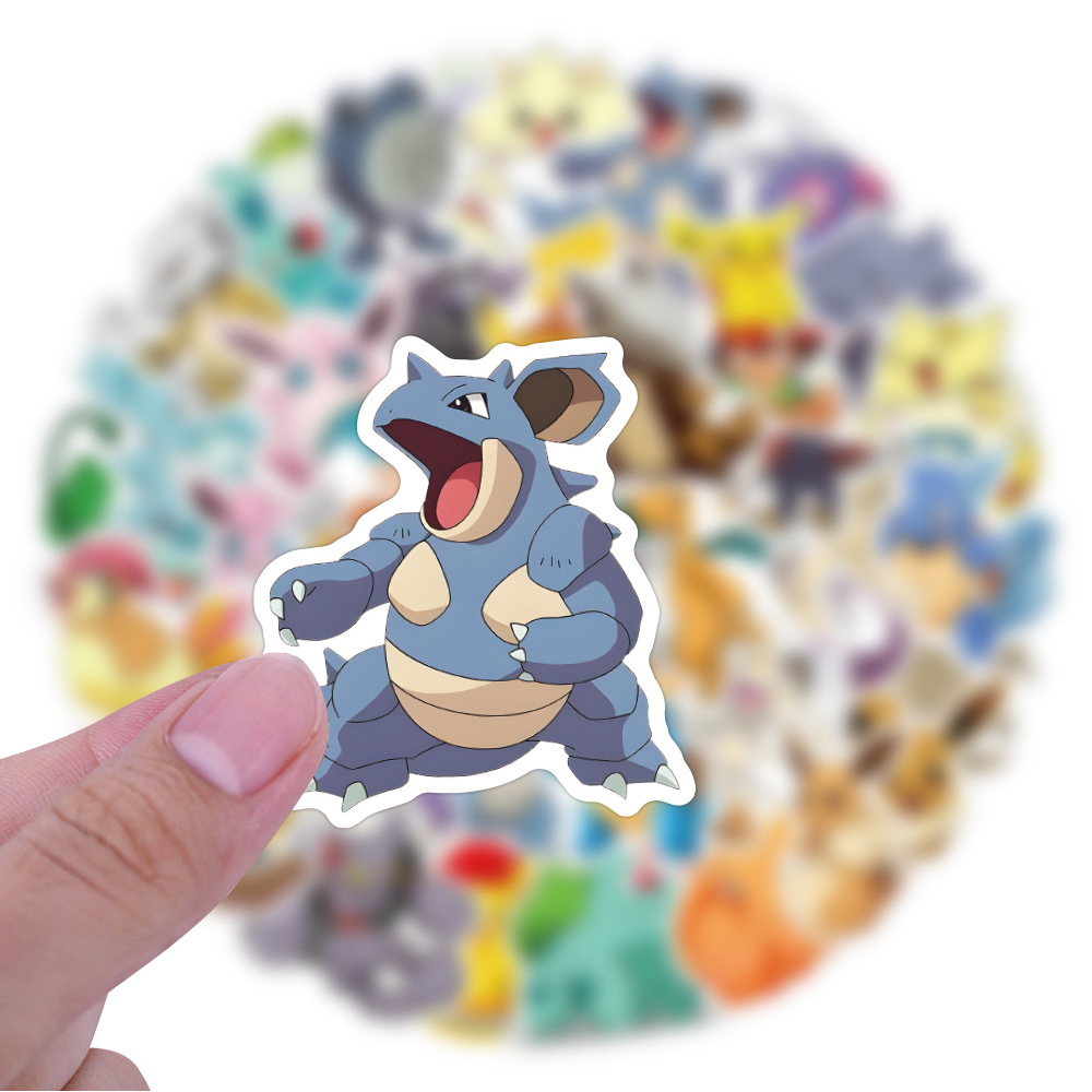 50/60pcs Adesivos de Anime Pok - Laptop Related Accessories avaliação e preço