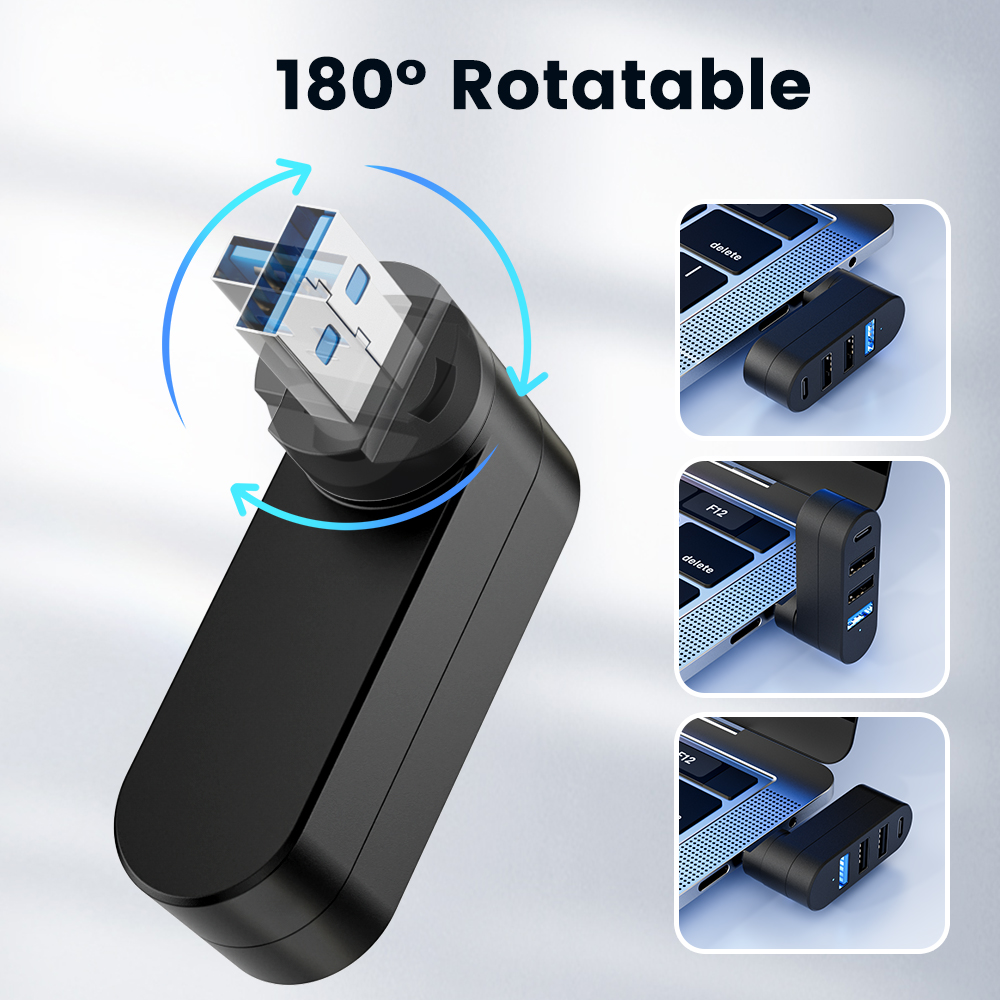 Hub USB 3.0 Mini Splitter Box  - Laptop Accessories Macbook avaliação e preço
