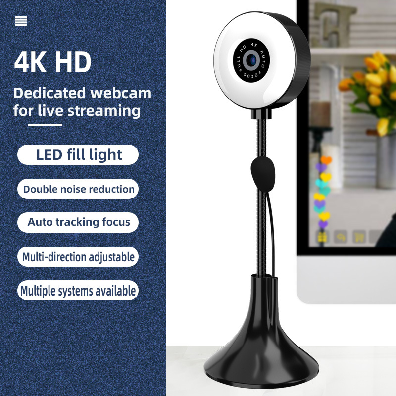 4k câmera pc 4mp usb câmera de - Laptop Accessories Youtube avaliação e preço